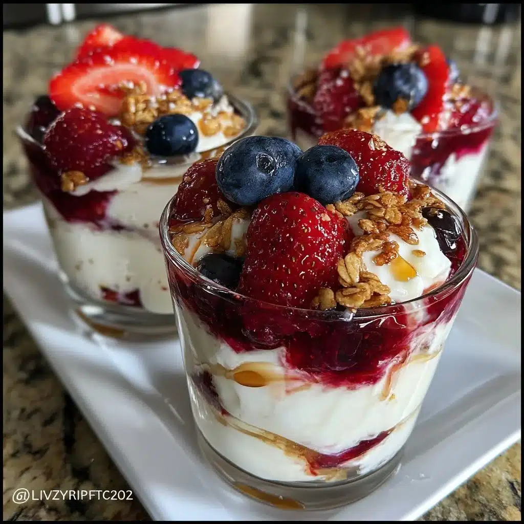 Ricotta Berry Parfaits