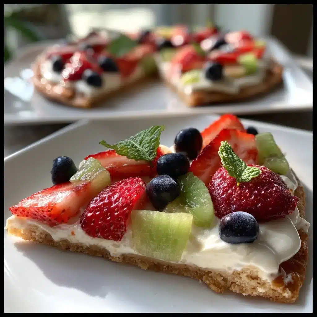 Spring Fruit Pizza with Mascarpone Frosting