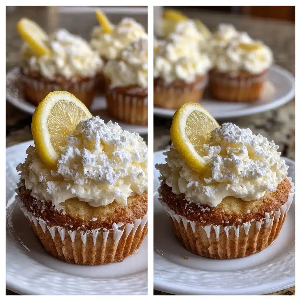 Spring Lemon Mascarpone Cupcakes
