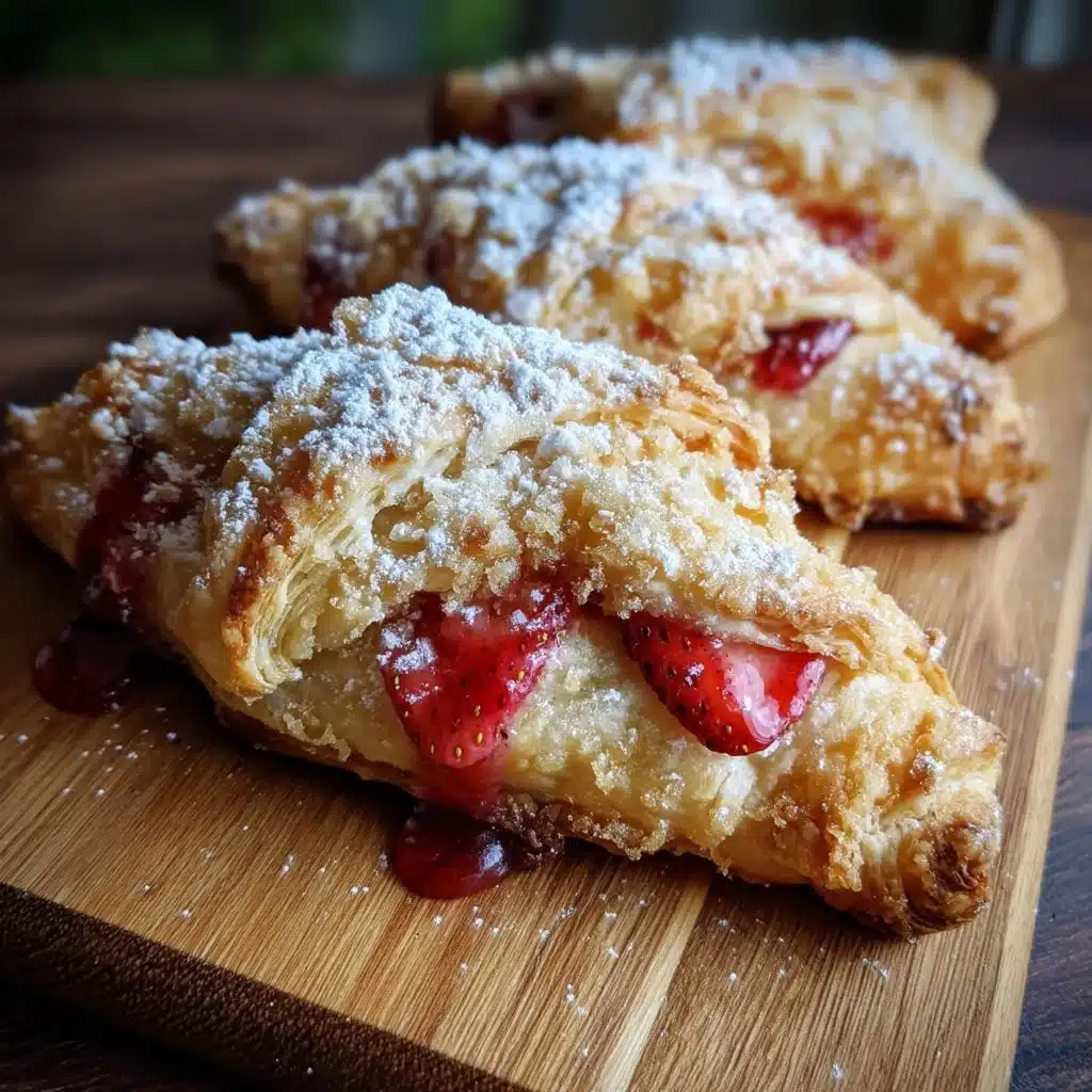 Strawberry Almond Mascarpone Turnovers