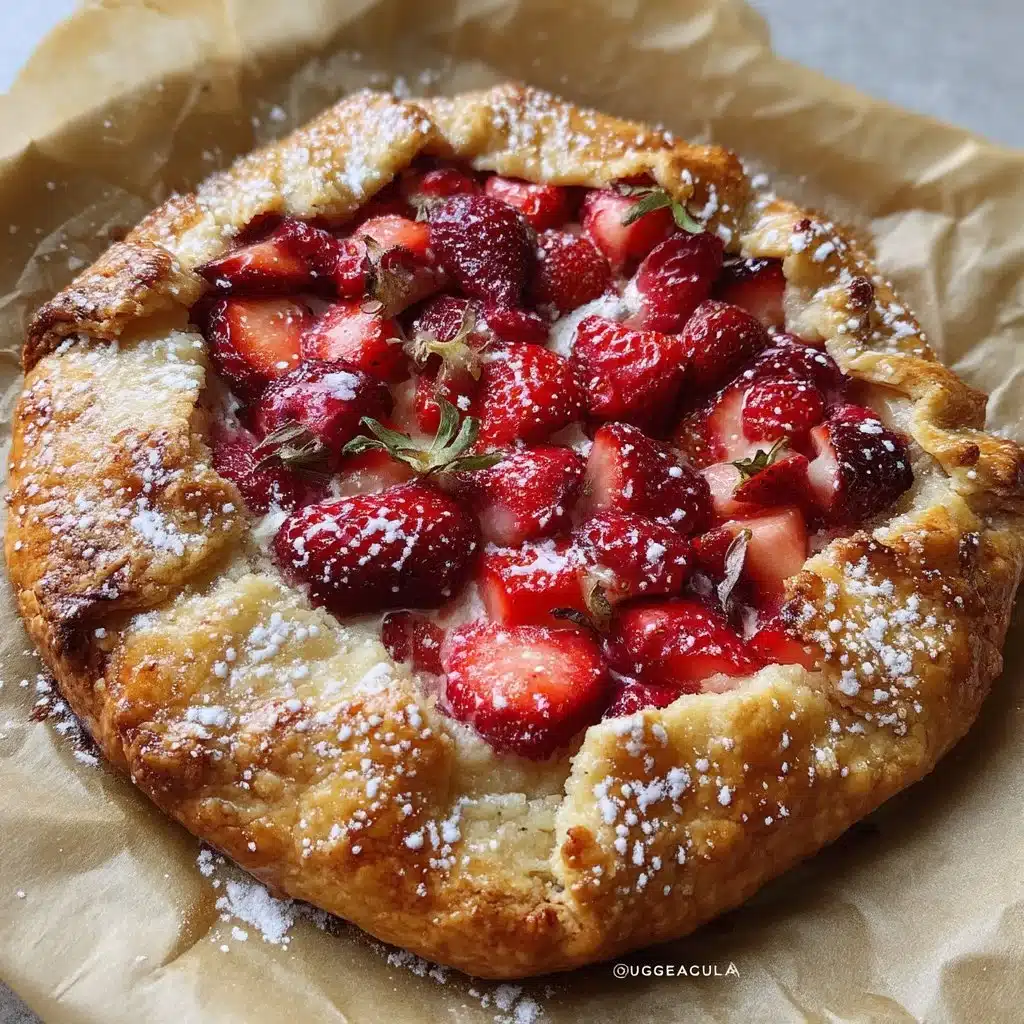 Strawberry Ricotta Galette
