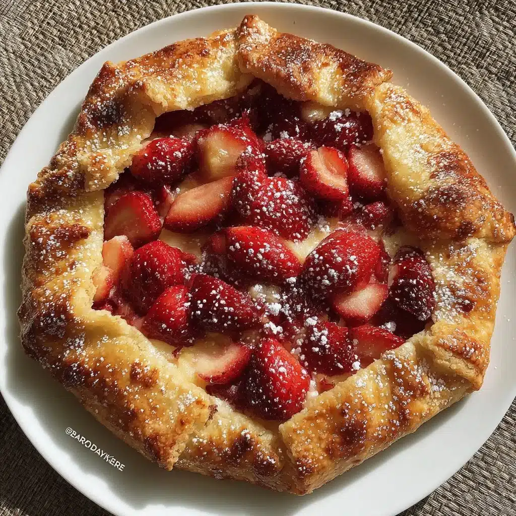 Strawberry Ricotta Galette