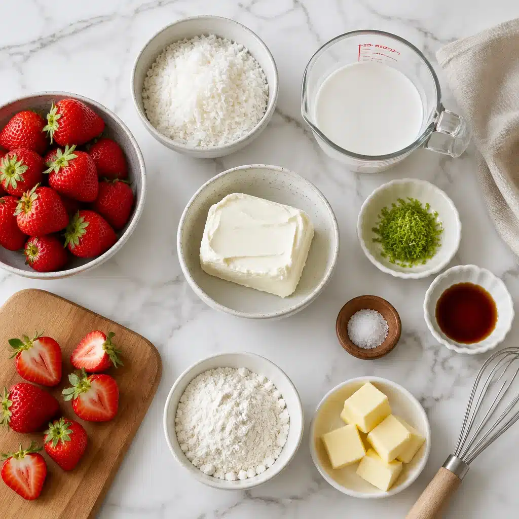 Sweet Strawberry Coconut Tartlets: A Tropical Picnic Treat!