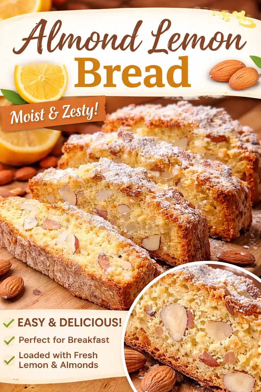 Limoncello Almond Biscotti