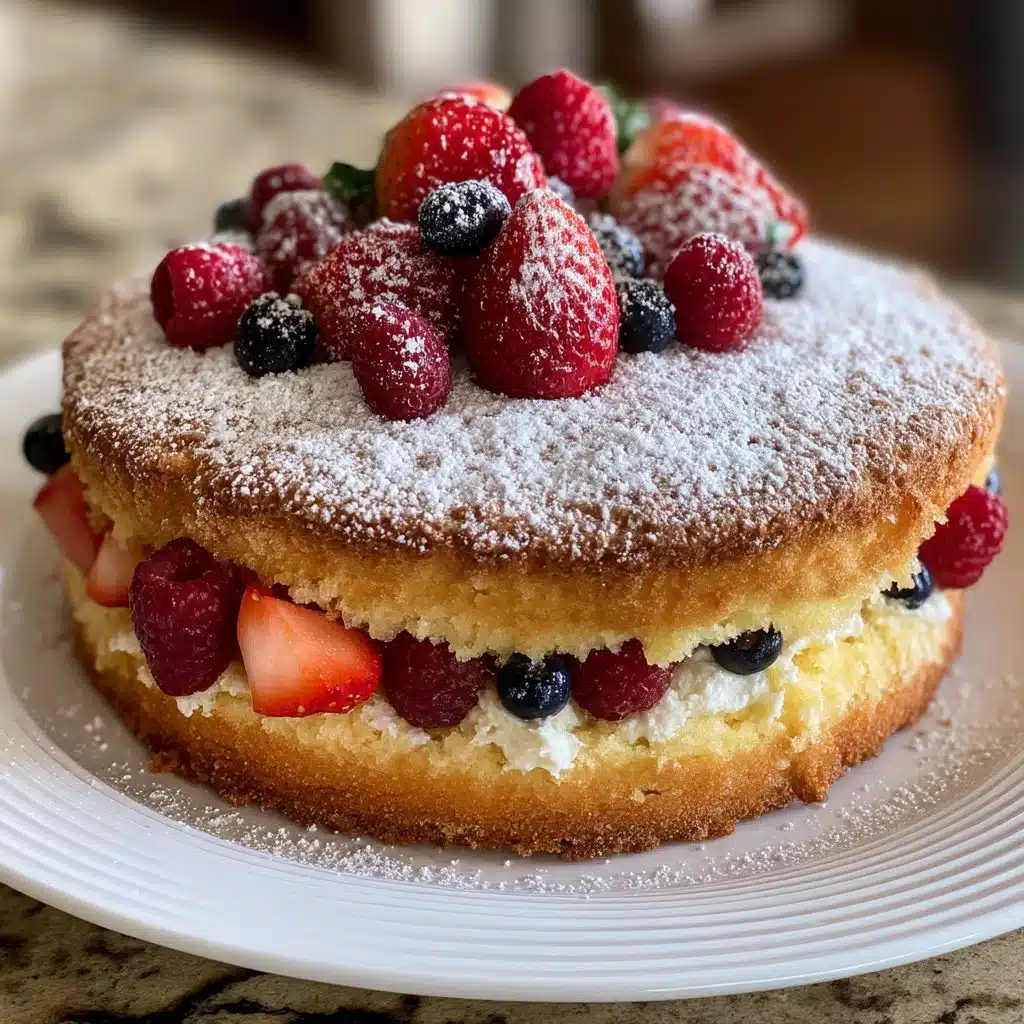 Delicious lemon mascarpone cake perfect for Mother's Day celebrations
