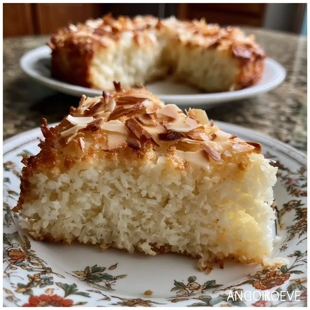 Almond Coconut Macaroon Cake
