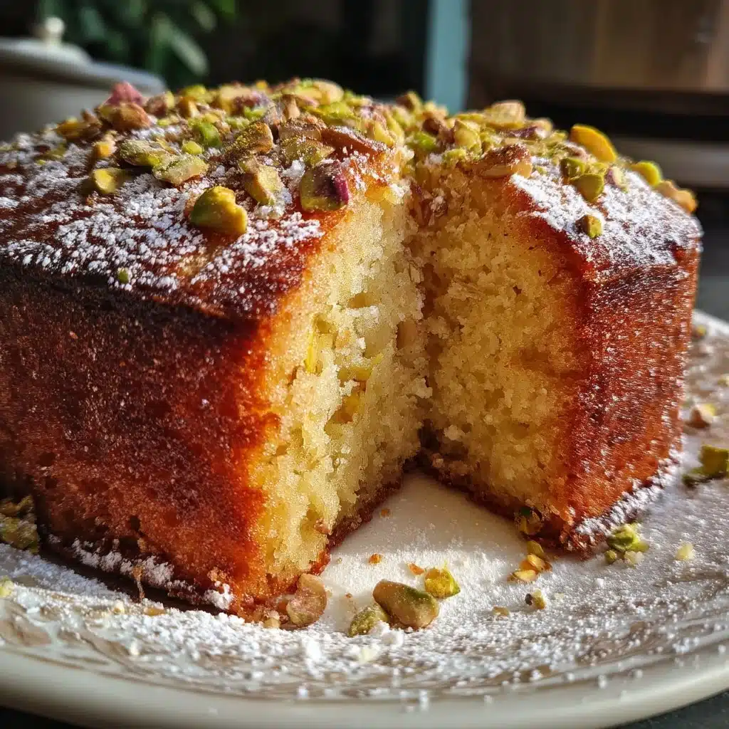 Pistachio Coffee Cake