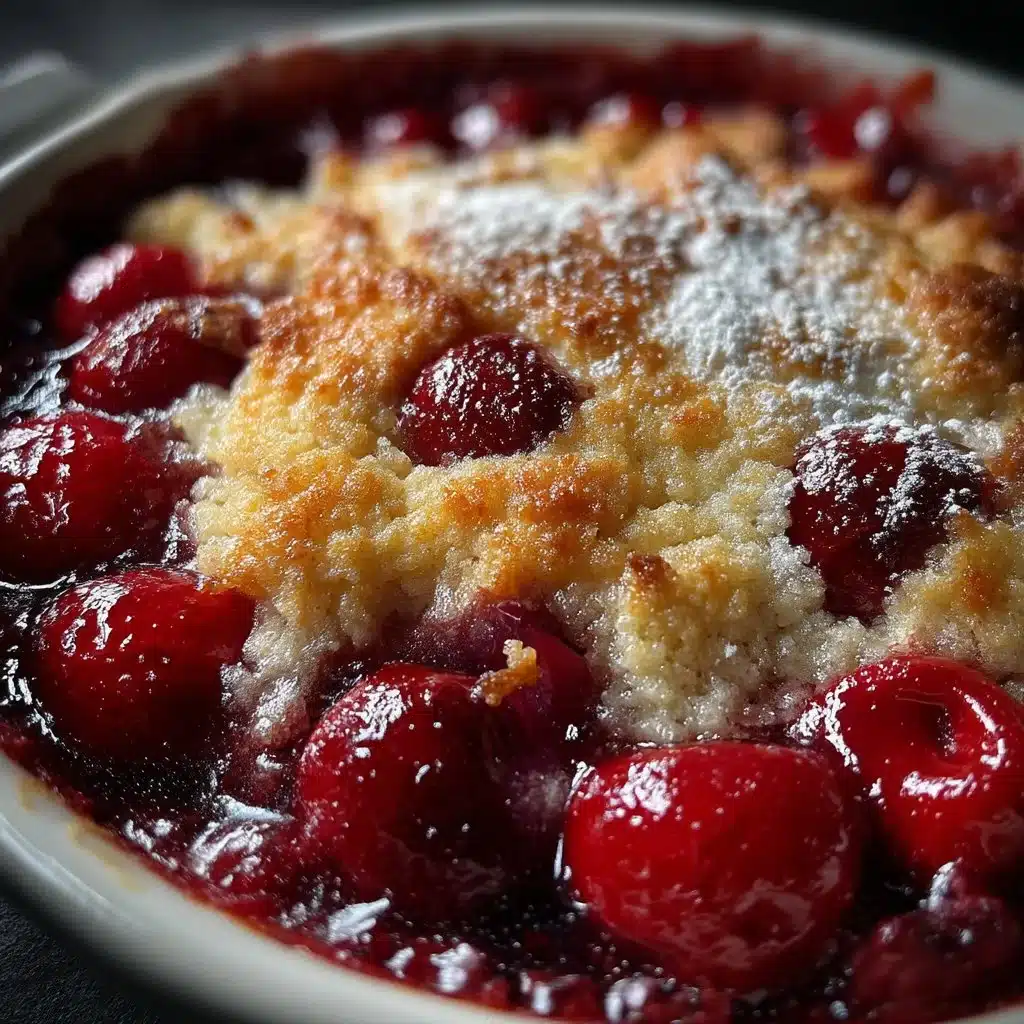 Old-Fashioned Cherry Cobbler