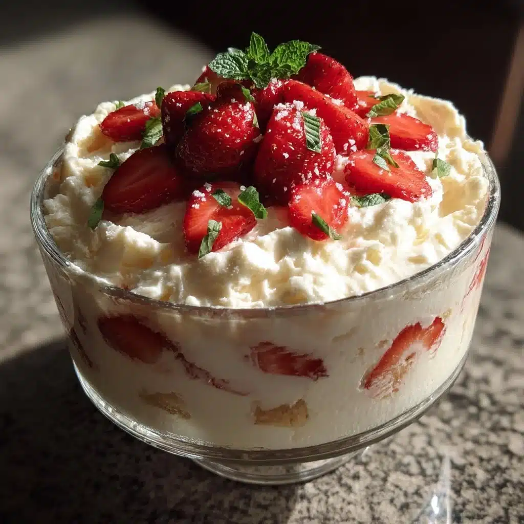 Cozy Strawberry Mascarpone Trifle, Easy Creamy Comfort 6 Strawberry Mascarpone Trifle