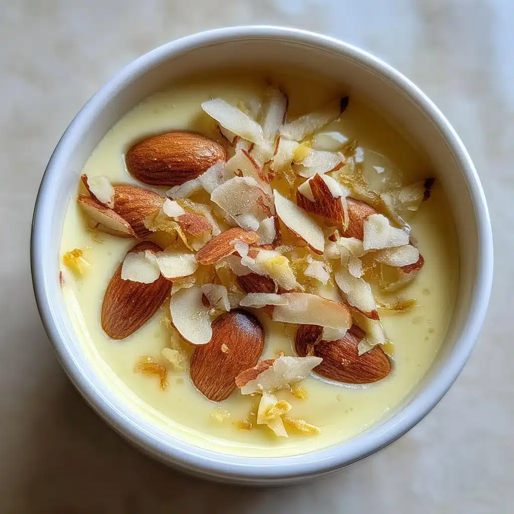 Creamy Almond Dessert
