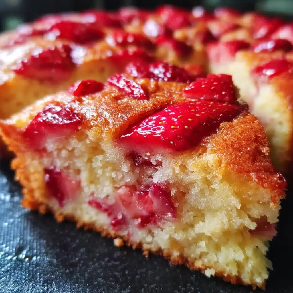 Strawberry Coffee Cake