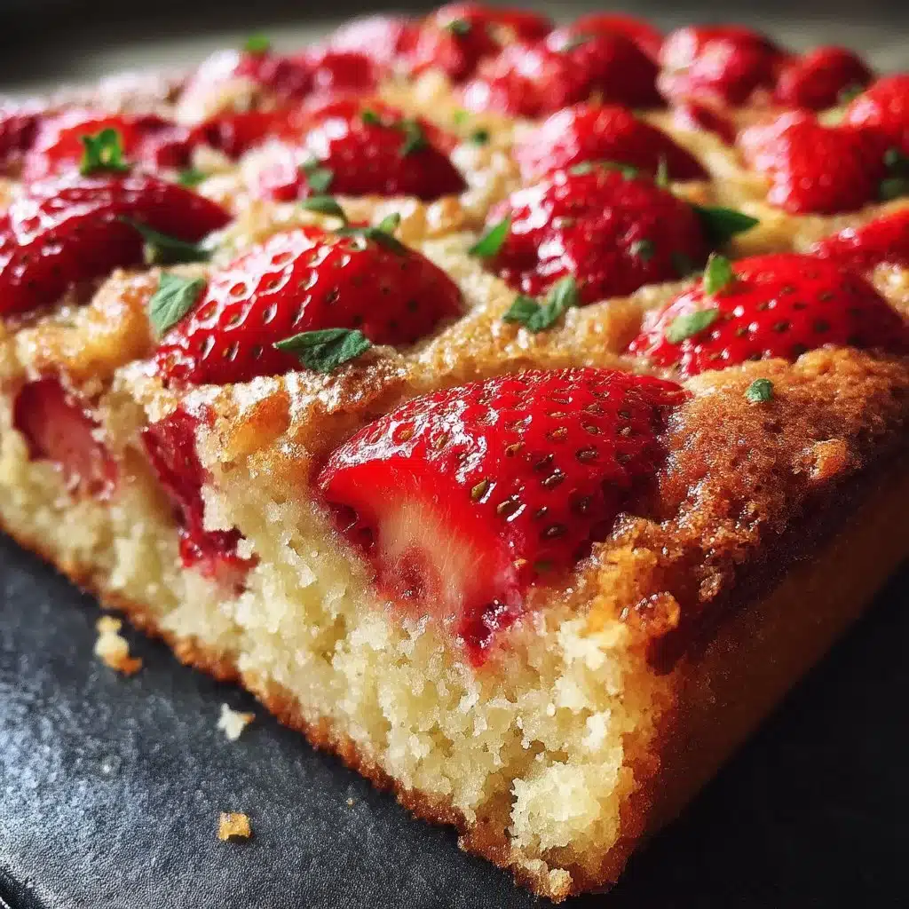 Strawberry Coffee Cake