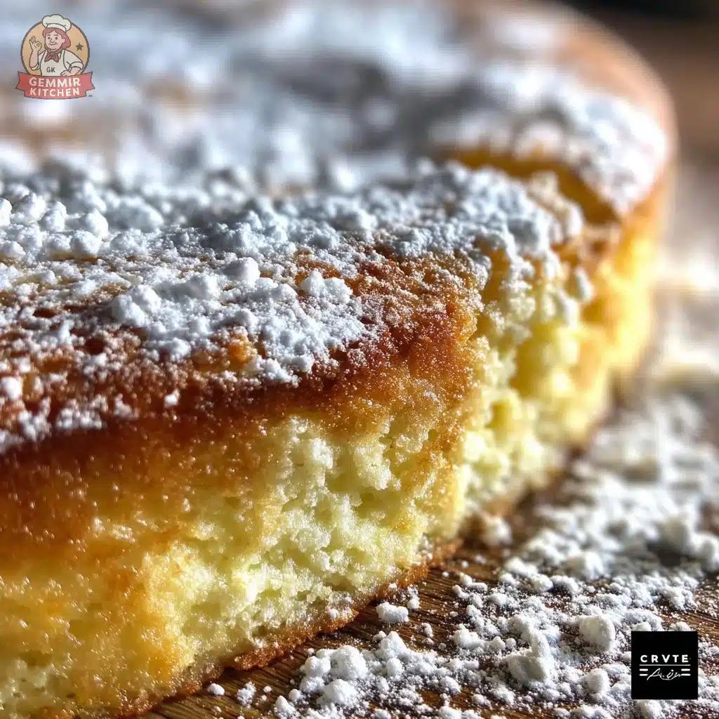 Creamy ricotta vanilla cake in a cozy setting showcasing its delicious texture.