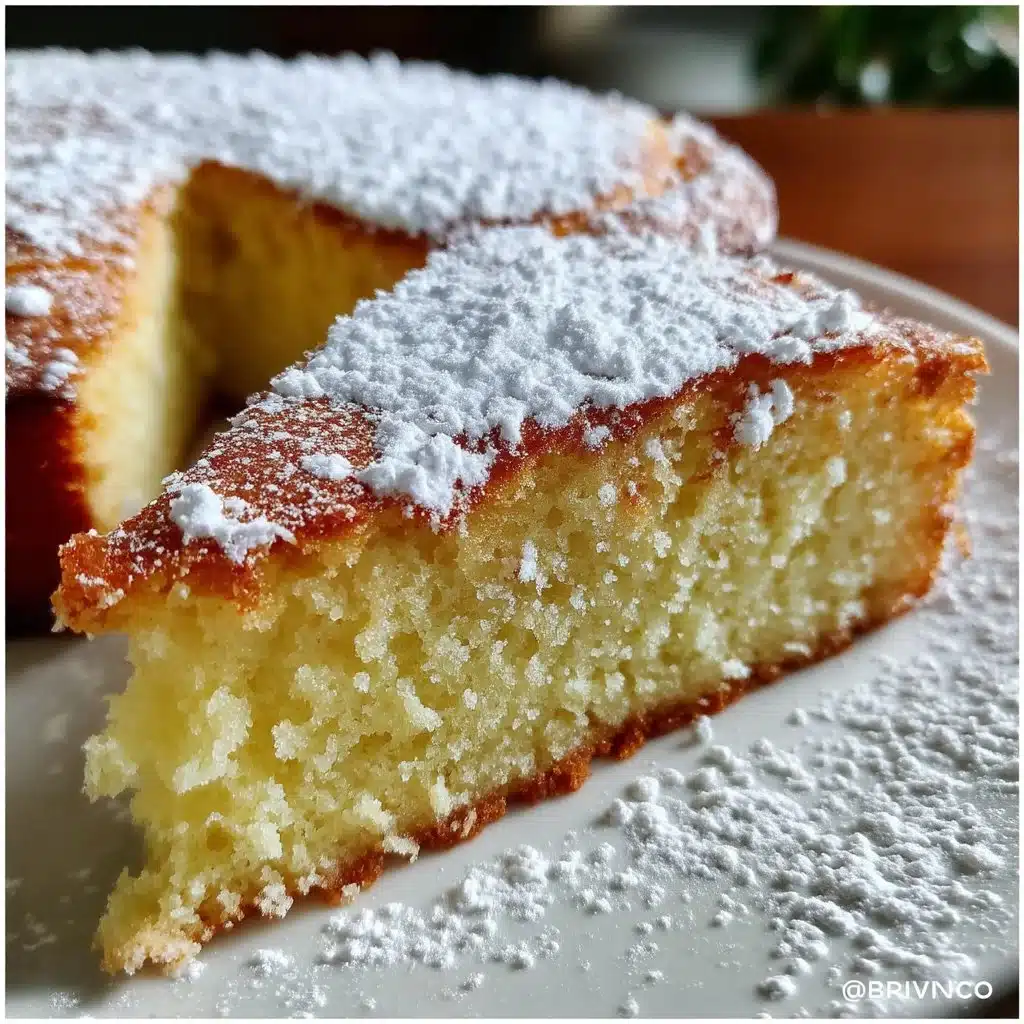 Ricotta Vanilla Cake
