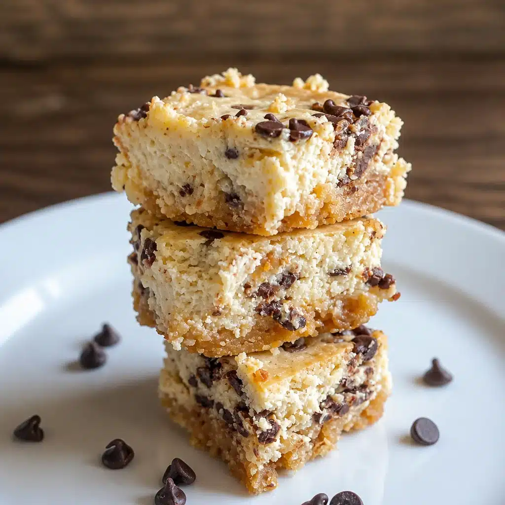 Delicious Cannoli Cream Crumb Bars with creamy filling and crumbly topping.
