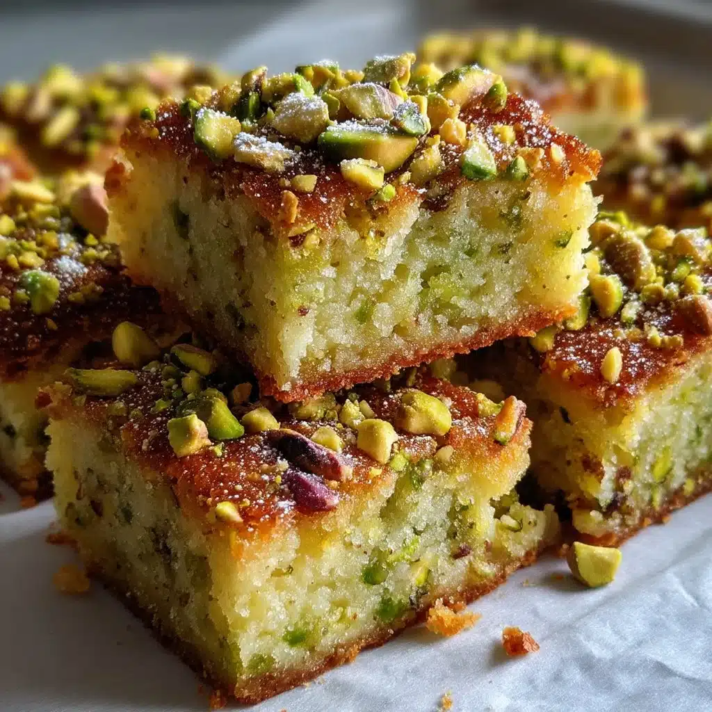 Easy Creamy Pistachio Lemon Bars 3 Pistachio Lemon Bars