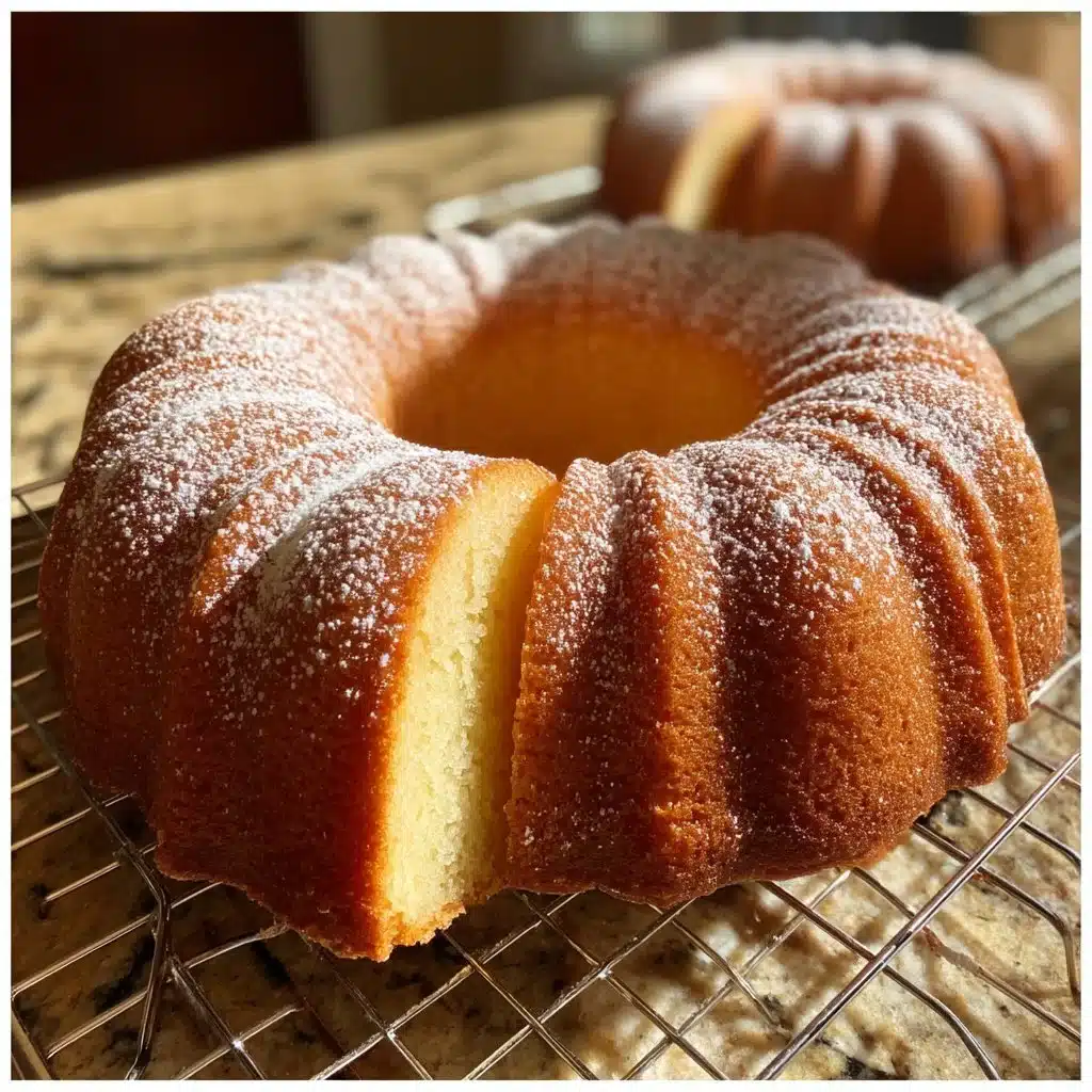 Easy Old-Fashioned Creamy Almond Pound Cake 5 Creamy Almond Pound Cake