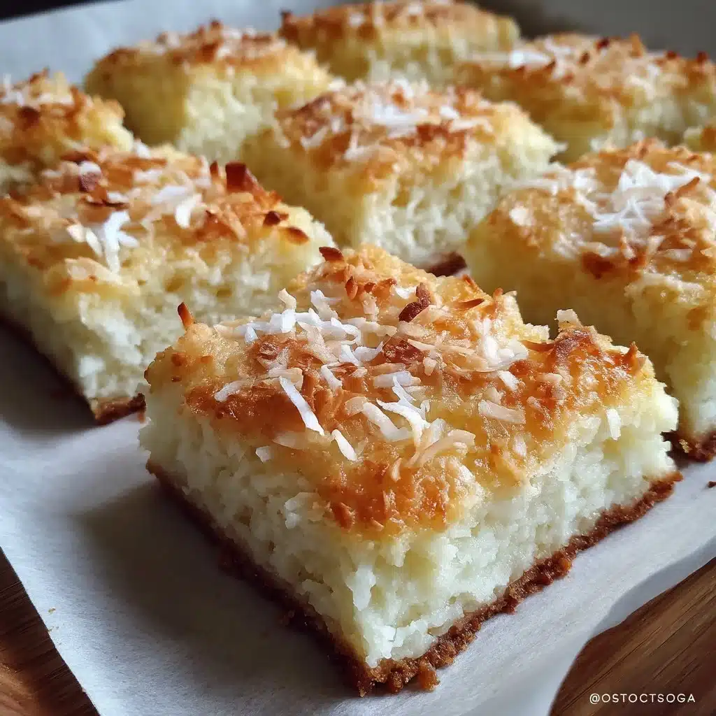 Coconut Cream Cheese Bars