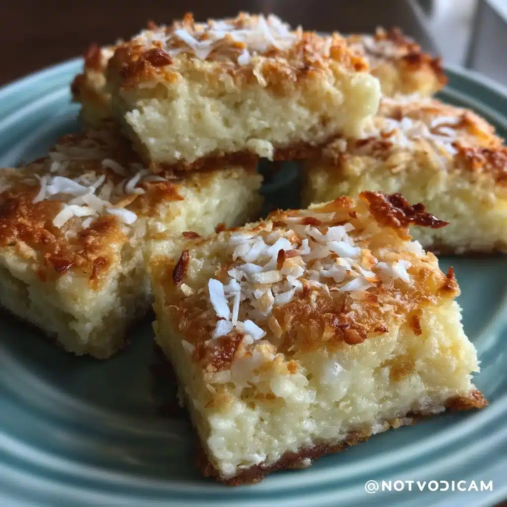 Coconut Cream Cheese Bars