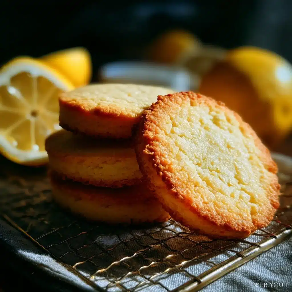 Soft Lemon Shortbread