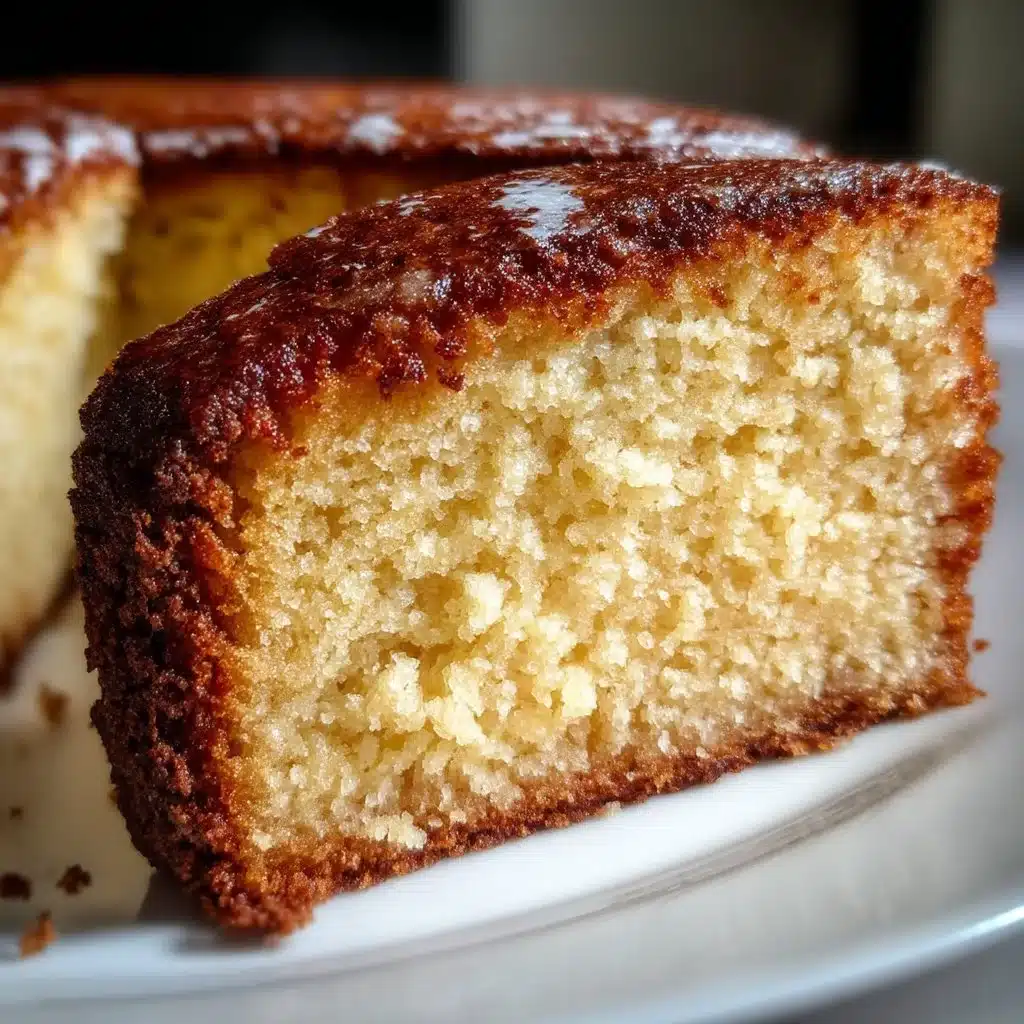 Soft Vanilla Coffee Cake