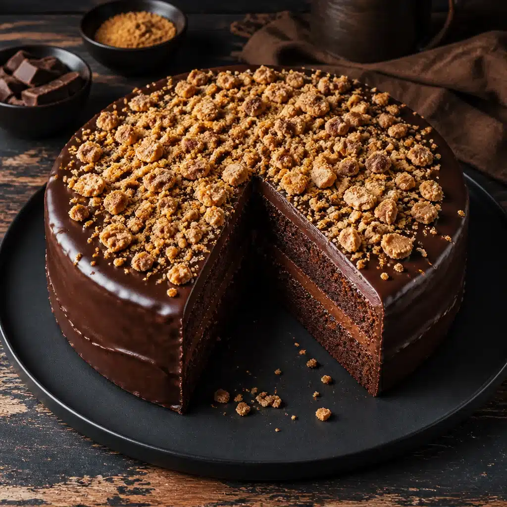 Amaretti Cookie Crunch Cake