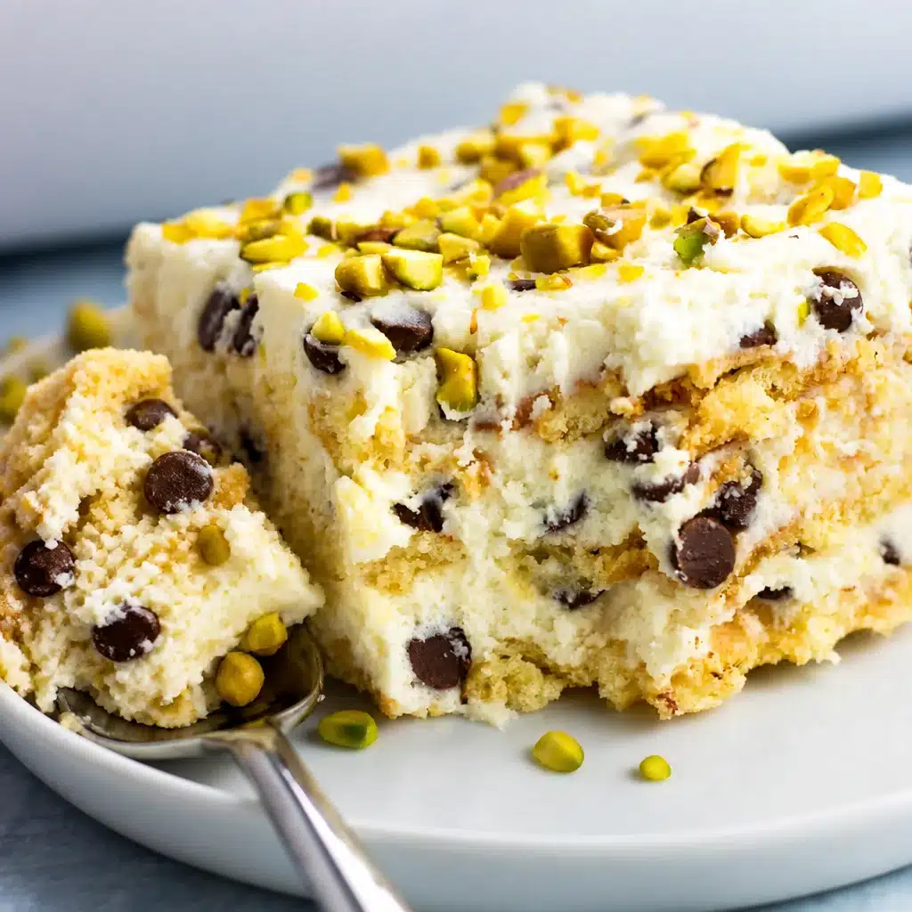 Delicious No-Bake Pistachio Icebox Cake You'll Love 6 No-Bake Pistachio Icebox Cake layered with graham crackers and whipped topping.