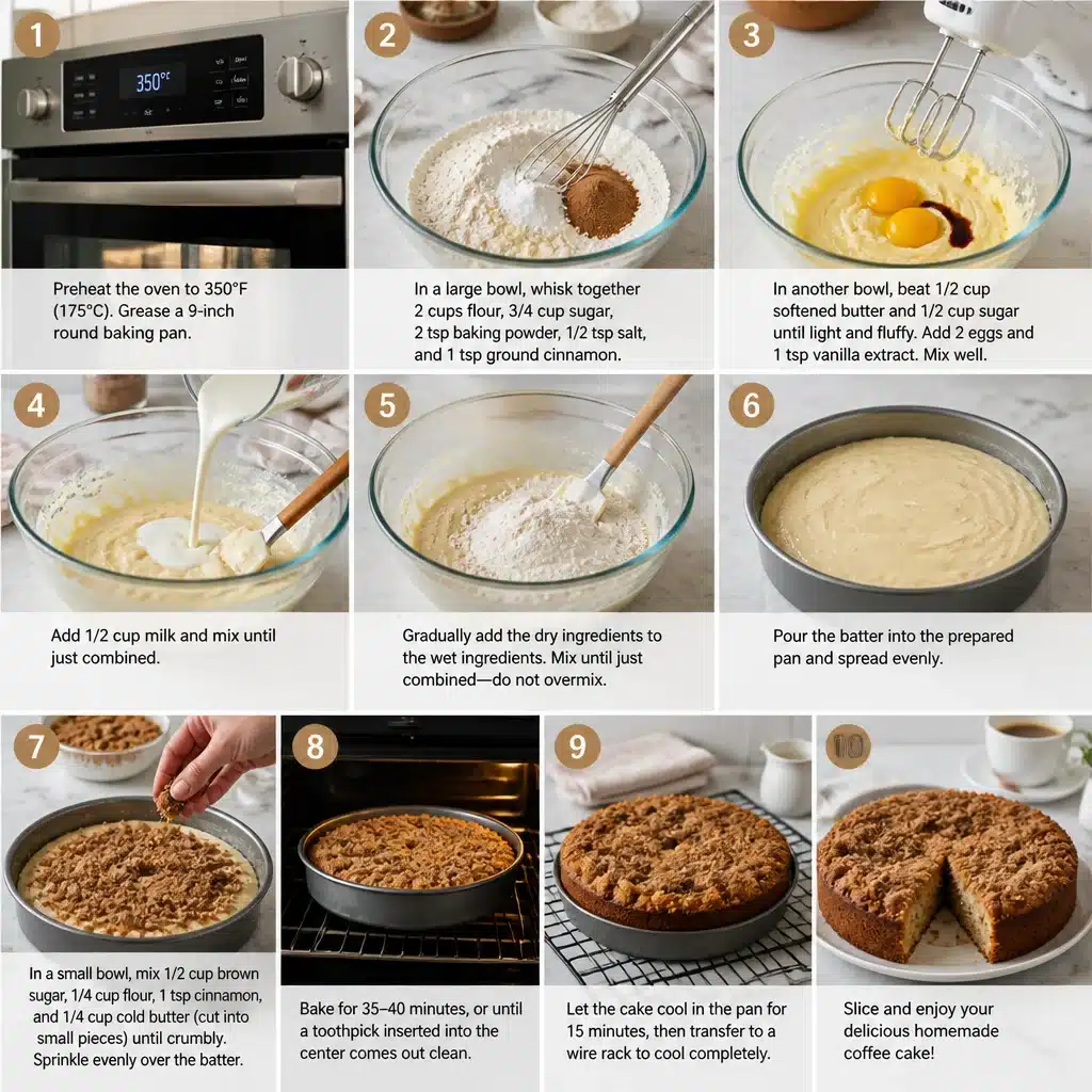 Deliciously Moist Sour Cream Coffee Cake You’ll Love