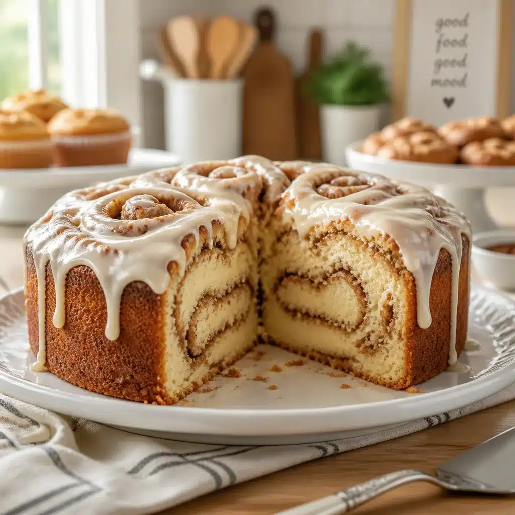 Deliciously Soft Cinnamon Bun Cake to Satisfy Your Cravings