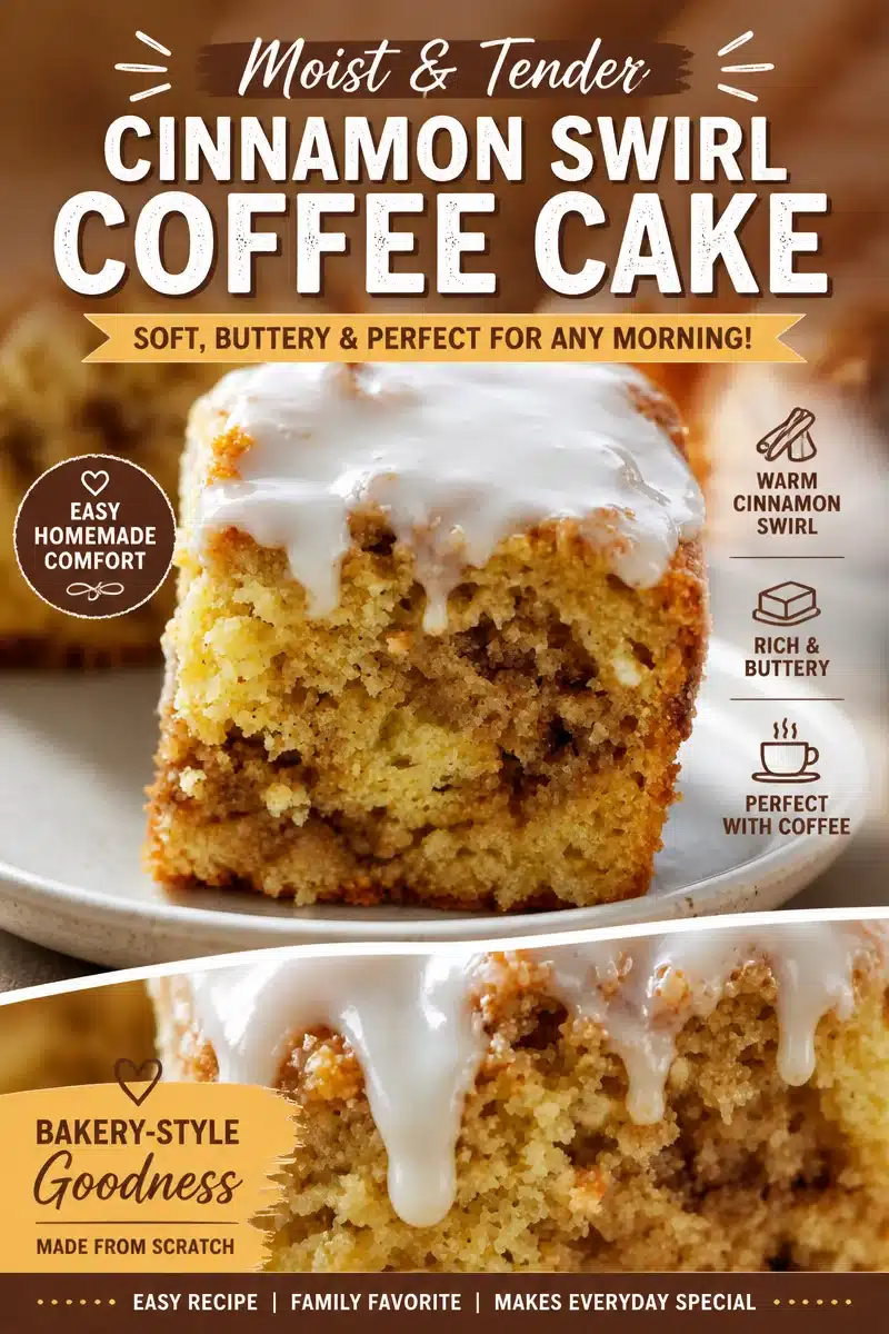 Cinnamon Bun Cake