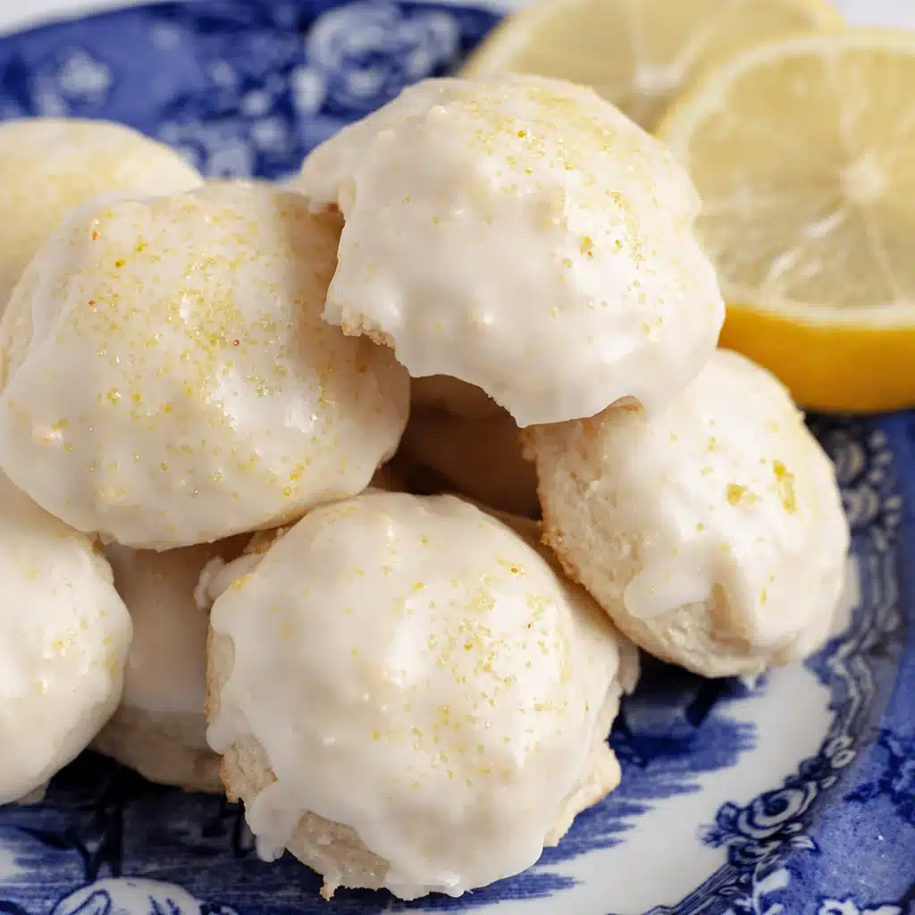 Deliciously Soft Ricotta Gems (Ricotta Cookies) You’ll Love 6 Soft Ricotta Gems with a tangy lemon glaze, soft and cake-like cookies.