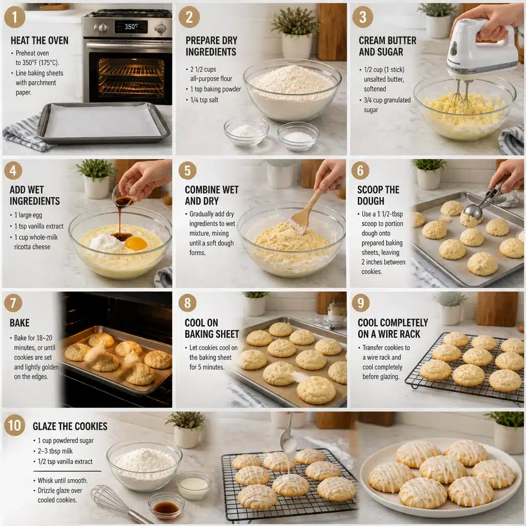 Deliciously Soft Ricotta Gems (Ricotta Cookies) You’ll Love 9 Soft Ricotta Gems (Ricotta Cookies)