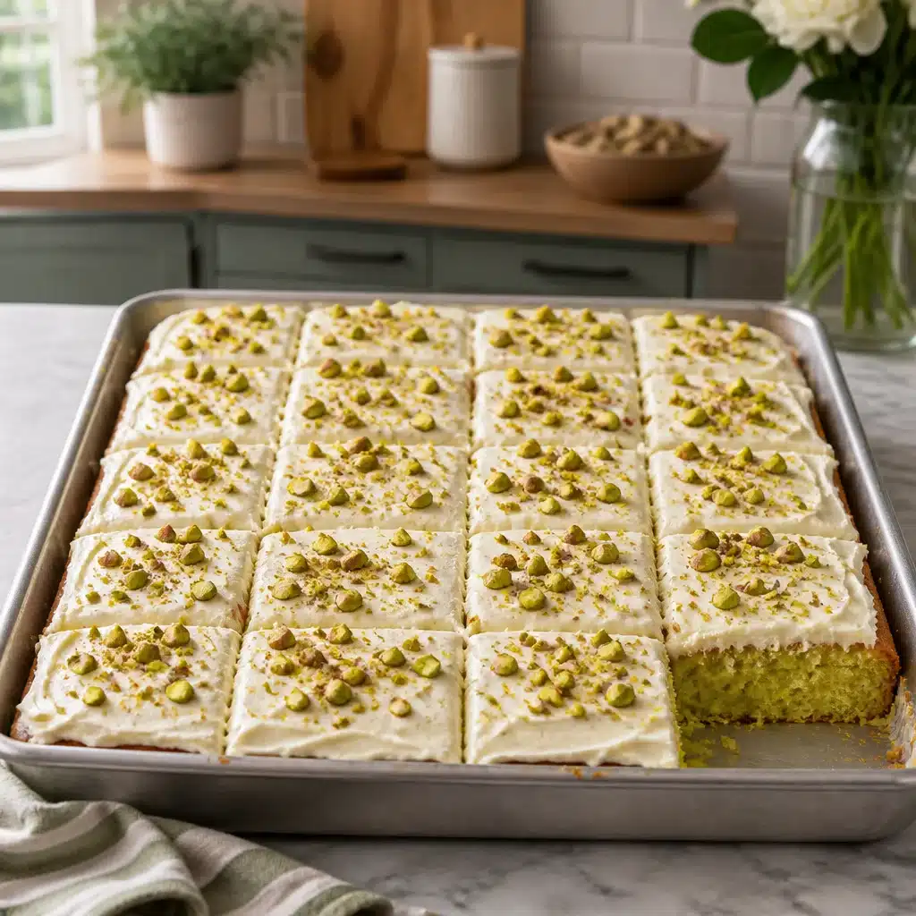 5-Ingredient Easy Pistachio Dump Cake Recipe You’ll Love! 5 - Easy Pistachio Dump Cake Recipe (Just 5 Ingredients!)