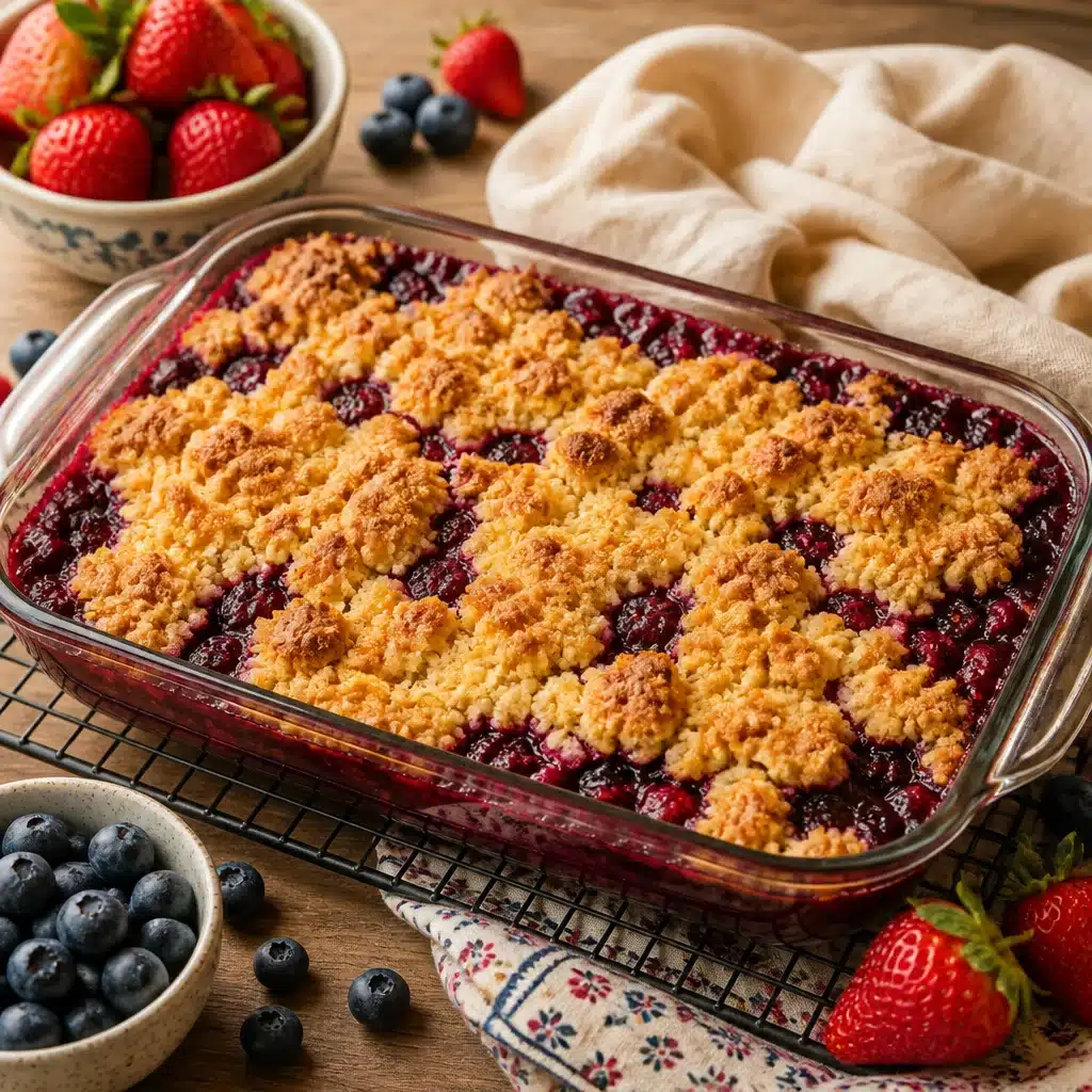5-Ingredient Easy Raspberry Dump Cake That Everyone Loves! 5 5-Ingredient Easy Raspberry Dump Cake That Everyone Loves!
