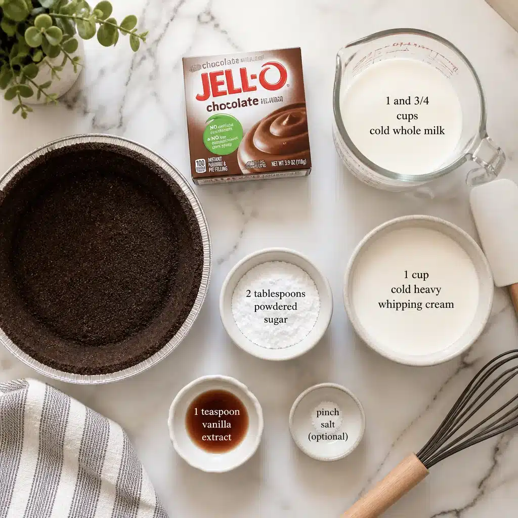 - Homemade Chocolate No Bake Pie (Easy Vintage Recipe)