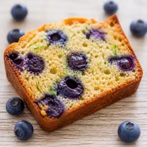 Amazingly Moist Blueberry Zucchini Loaf with fresh blueberries and zucchini