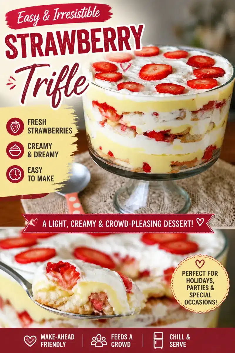 - Classic Vanilla Trifle Recipe (Easy Layered Dessert)