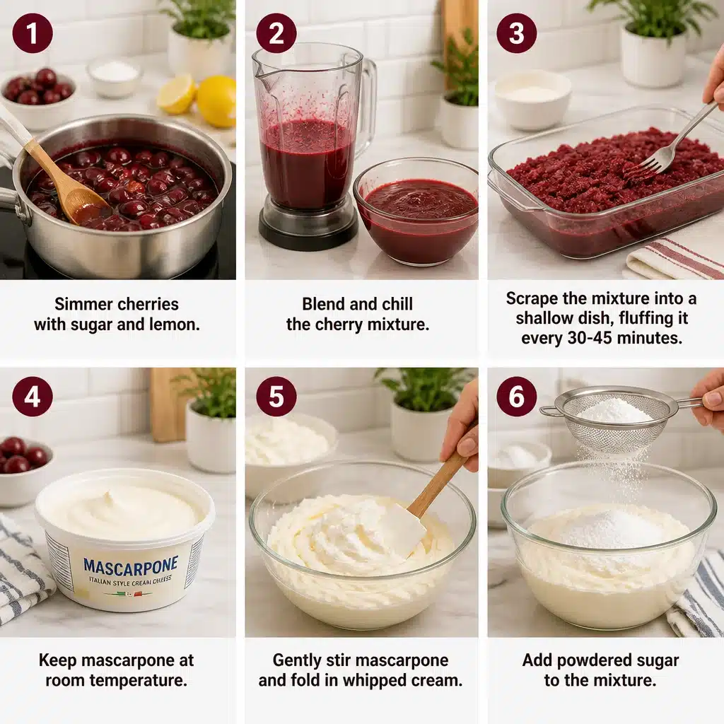 Creamy Cherry Mascarpone Dessert: A Slice of Italian Heaven