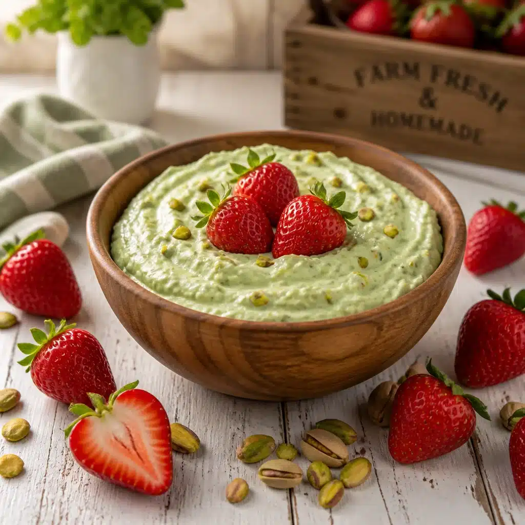 Creamy Pistachio Pudding Dip - The Perfect Sweet Treat! 5 Creamy Pistachio Pudding Dip - The Perfect Sweet Treat!