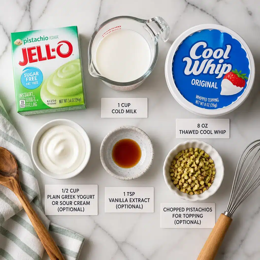 Creamy Pistachio Pudding Dip - The Perfect Sweet Treat! 6 Creamy Pistachio Pudding Dip - The Perfect Sweet Treat!