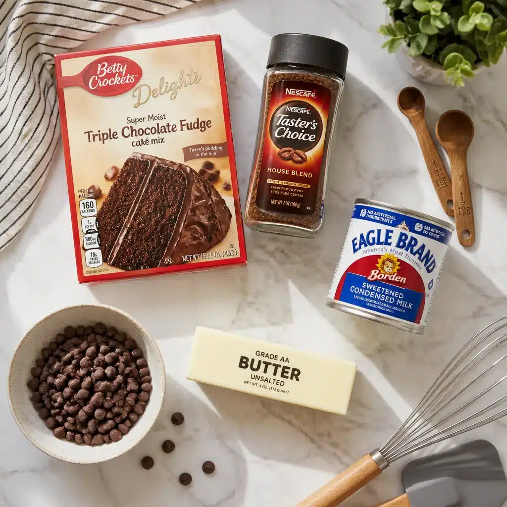 Decadent Easy Espresso Dump Cake Recipe With Just 5 Ingredients! 6 Decadent Easy Espresso Dump Cake Recipe With Just 5 Ingredients!