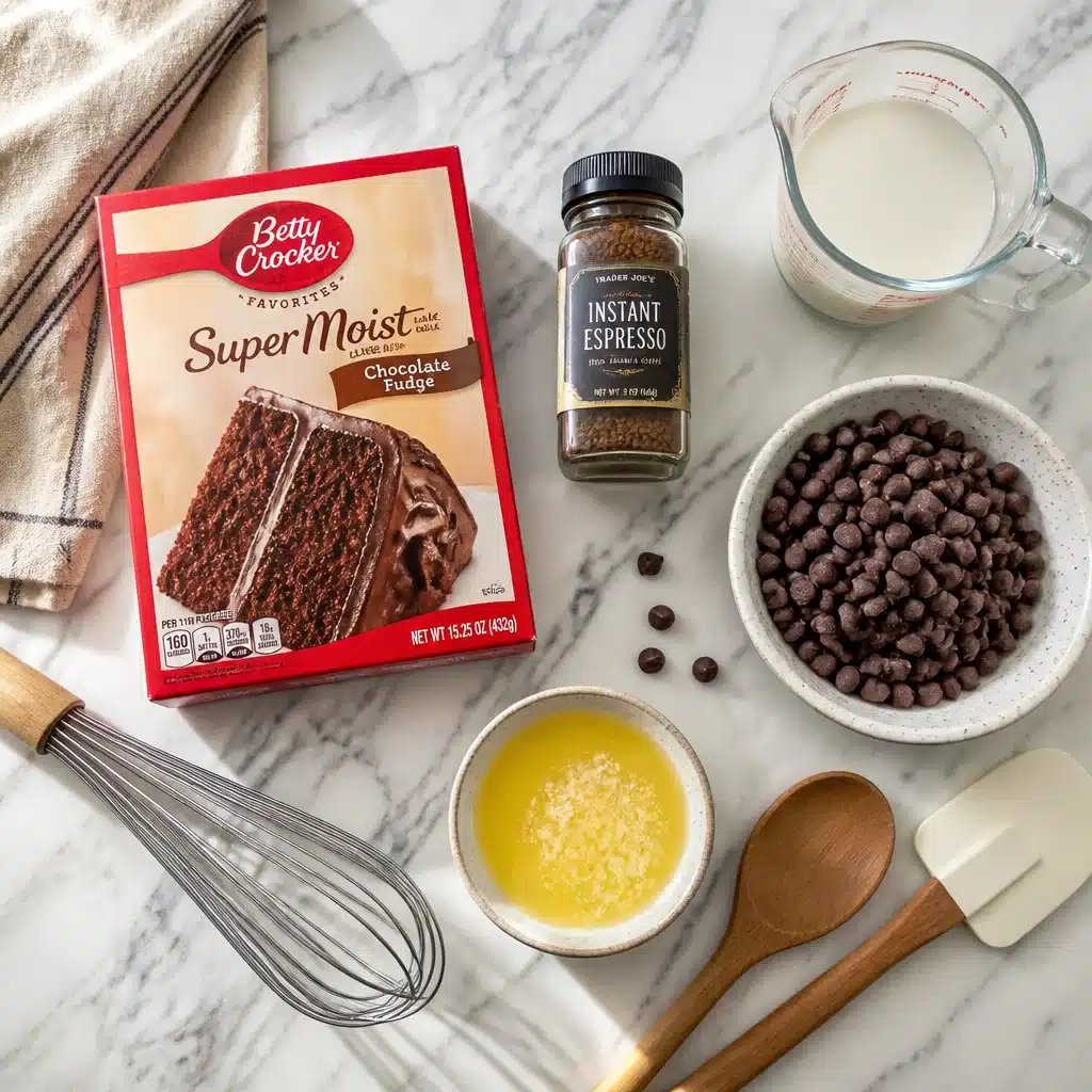 Decadent Easy Mocha Dump Cake Recipe with Just 5 Ingredients! 8 - Easy Mocha Dump Cake Recipe (Just 5 Ingredients!)