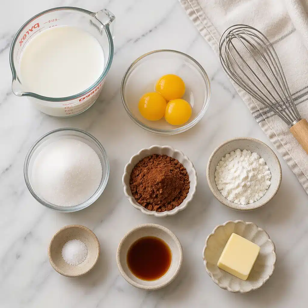 Decadent Homemade Chocolate Custard: A Simple Vintage Delight
