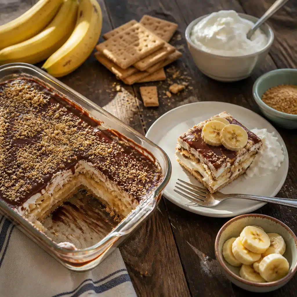 Decadent Old-Fashioned Banana Icebox Cake - Easy No-Bake Delight 5 - Old-Fashioned Banana Icebox Cake (Easy No-Bake Recipe)
