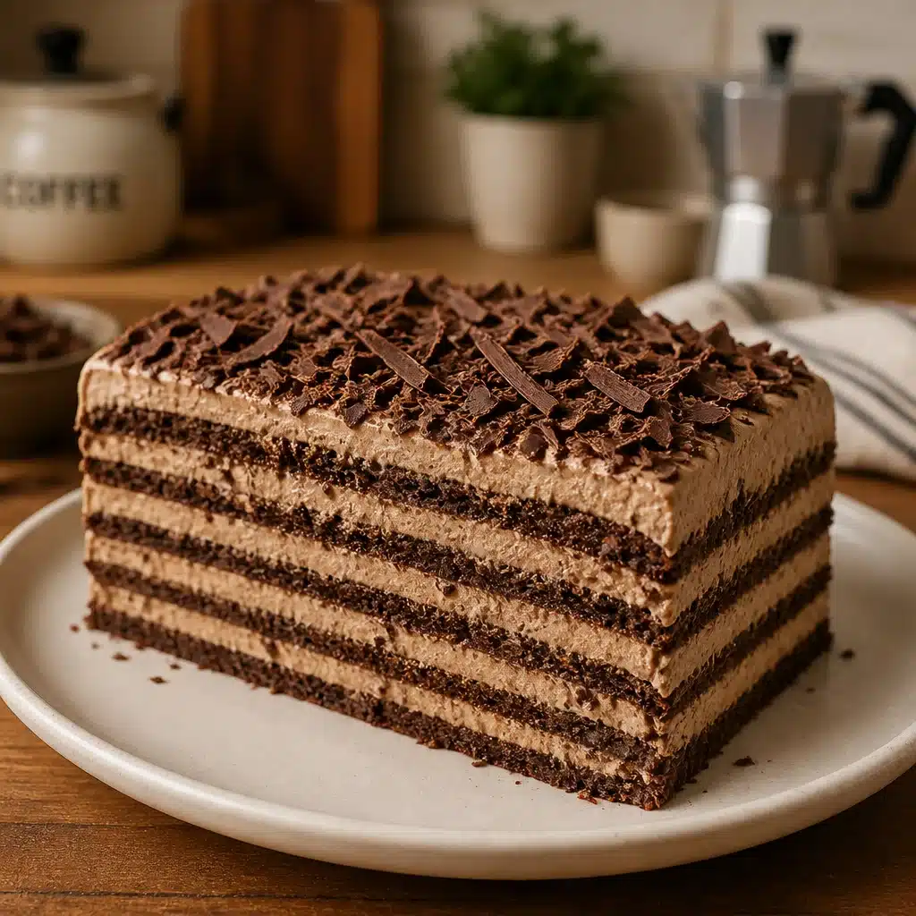 Decadent Old-Fashioned Mocha Icebox Cake - Easy & No-Bake! 5 - Old-Fashioned Mocha Icebox Cake (Easy No-Bake Recipe)