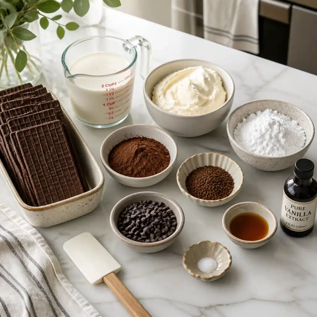 Decadent Old-Fashioned Mocha Icebox Cake - Easy & No-Bake! 6 - Old-Fashioned Mocha Icebox Cake (Easy No-Bake Recipe)