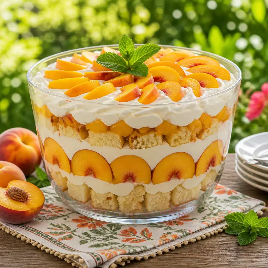 Delicious Classic Peach Trifle Recipe for Effortless Indulgence 5 Delicious Classic Peach Trifle Recipe for Effortless Indulgence
