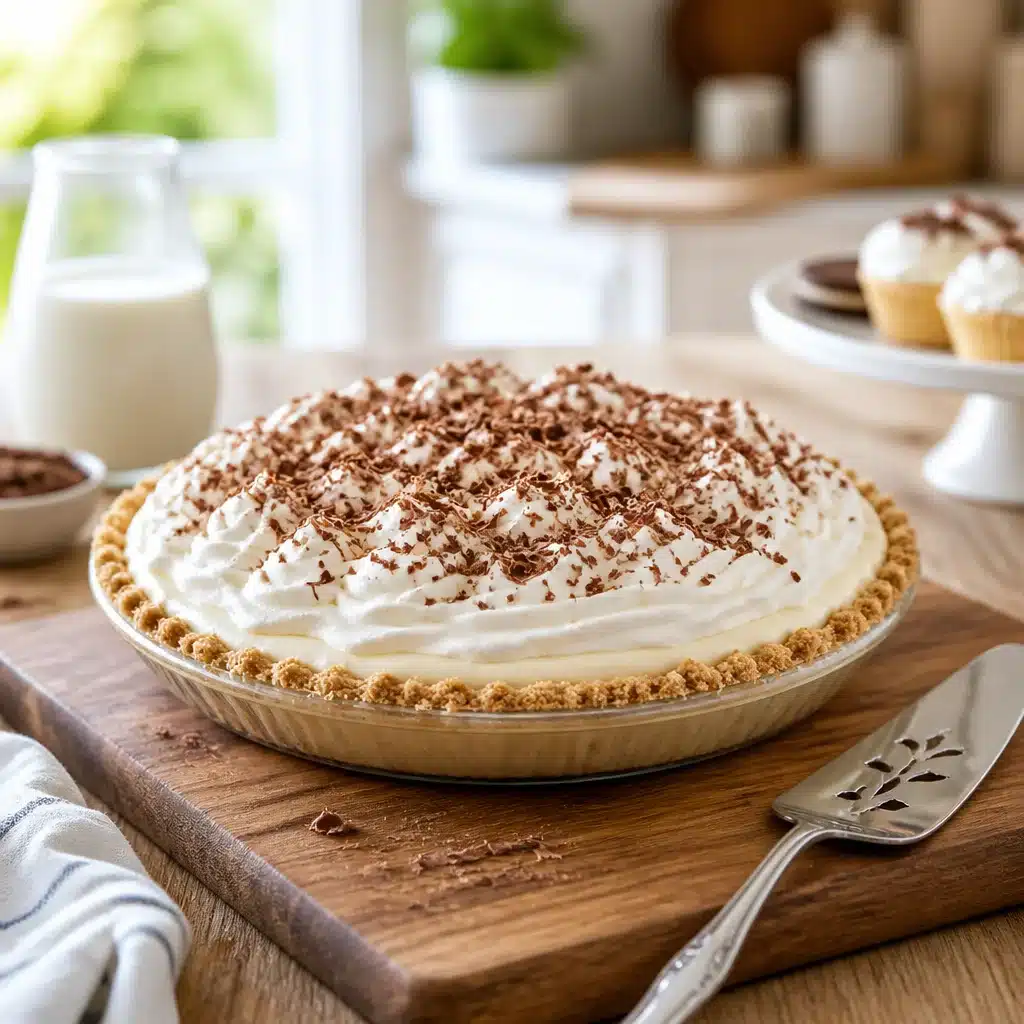 Delicious Homemade Vanilla No Bake Pie: An Easy Vintage Recipe
