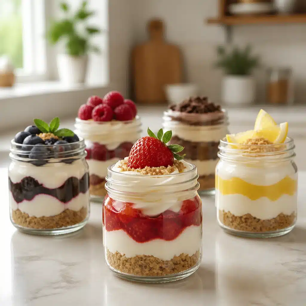 Delicious No-Bake Caramel Cheesecake Jars for Your Next Gathering 5 Delicious No-Bake Caramel Cheesecake Jars for Your Next Gathering