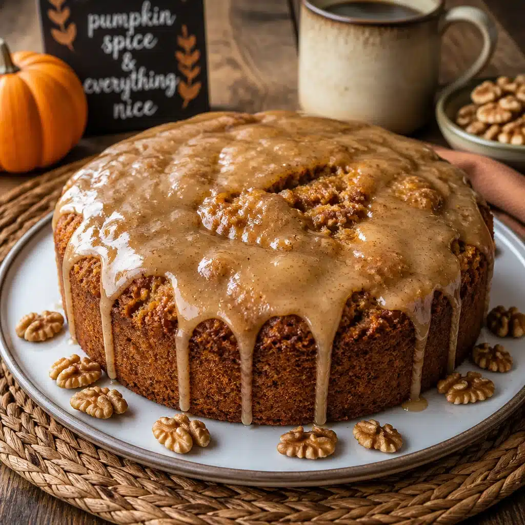 Delicious Pumpkin Spice Coffee Cake with Brown Butter Glaze 6 Pumpkin Spice Coffee Cake with Brown Butter Glaze